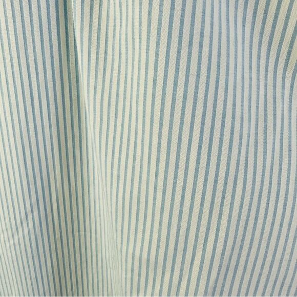 Dress Barn Blue White Striped Lined Wide Leg Pants Size 24 - Picture 2 of 5